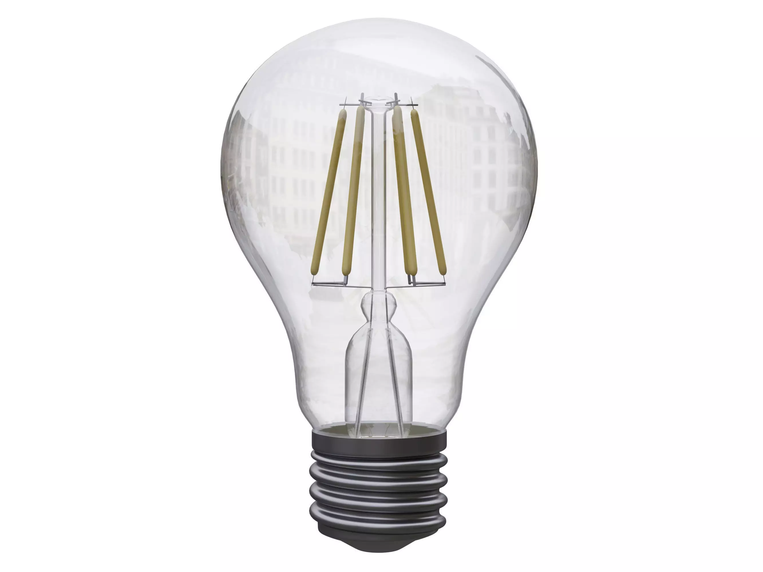 filament light bulb 3D model_0