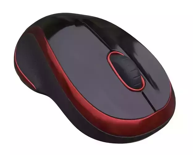 computer mouse 3D model
