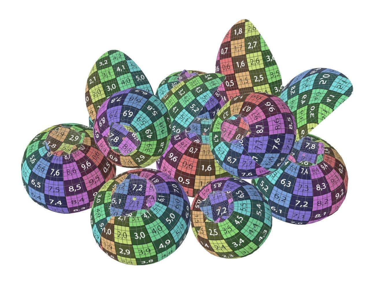 blueberries 3D model_9