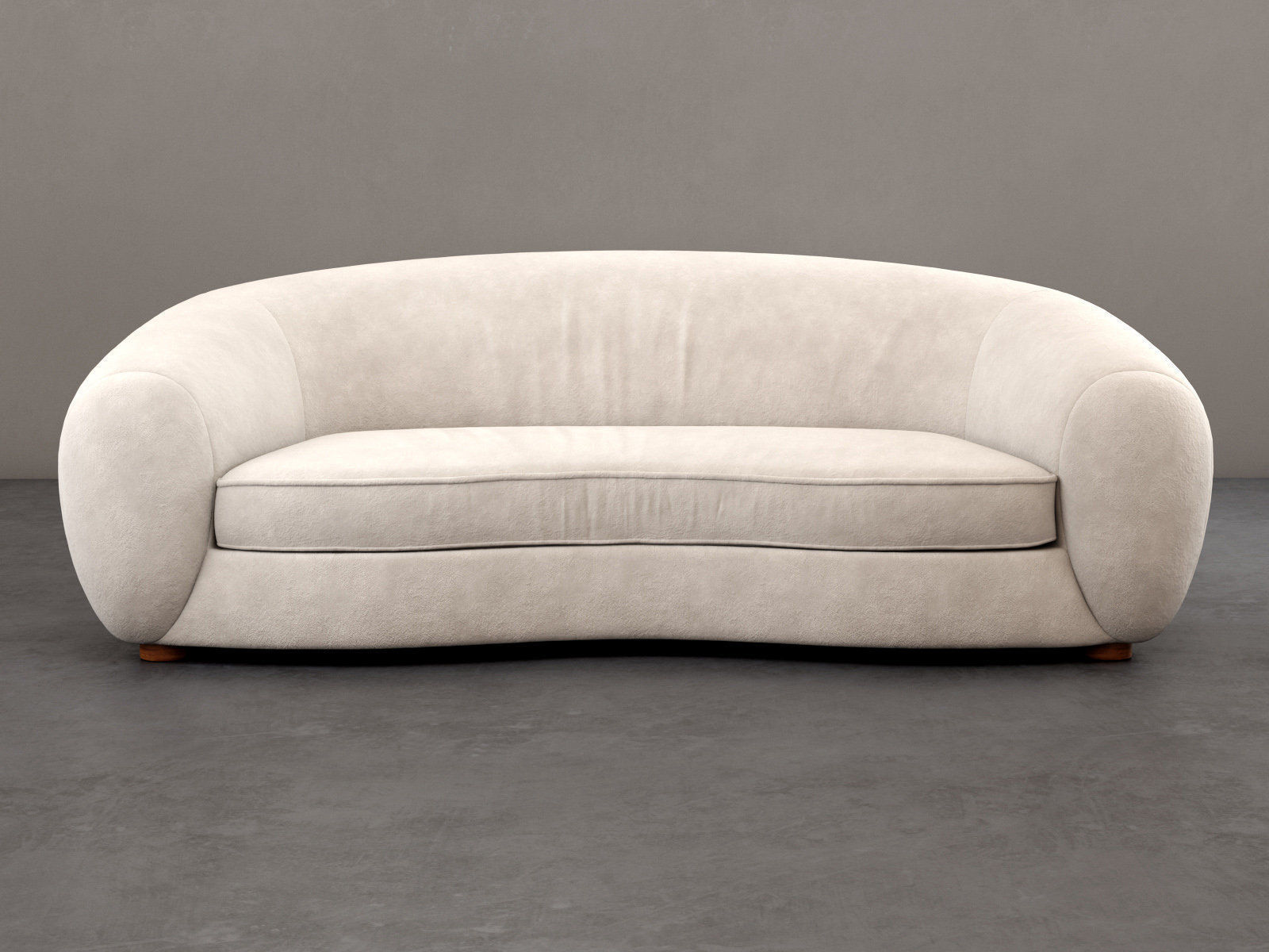 Polar Bear Sofa 3D model_2