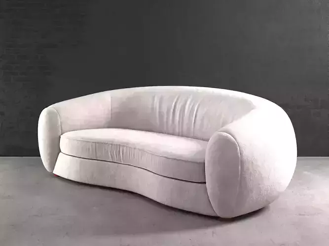 Polar Bear Sofa 3D model
