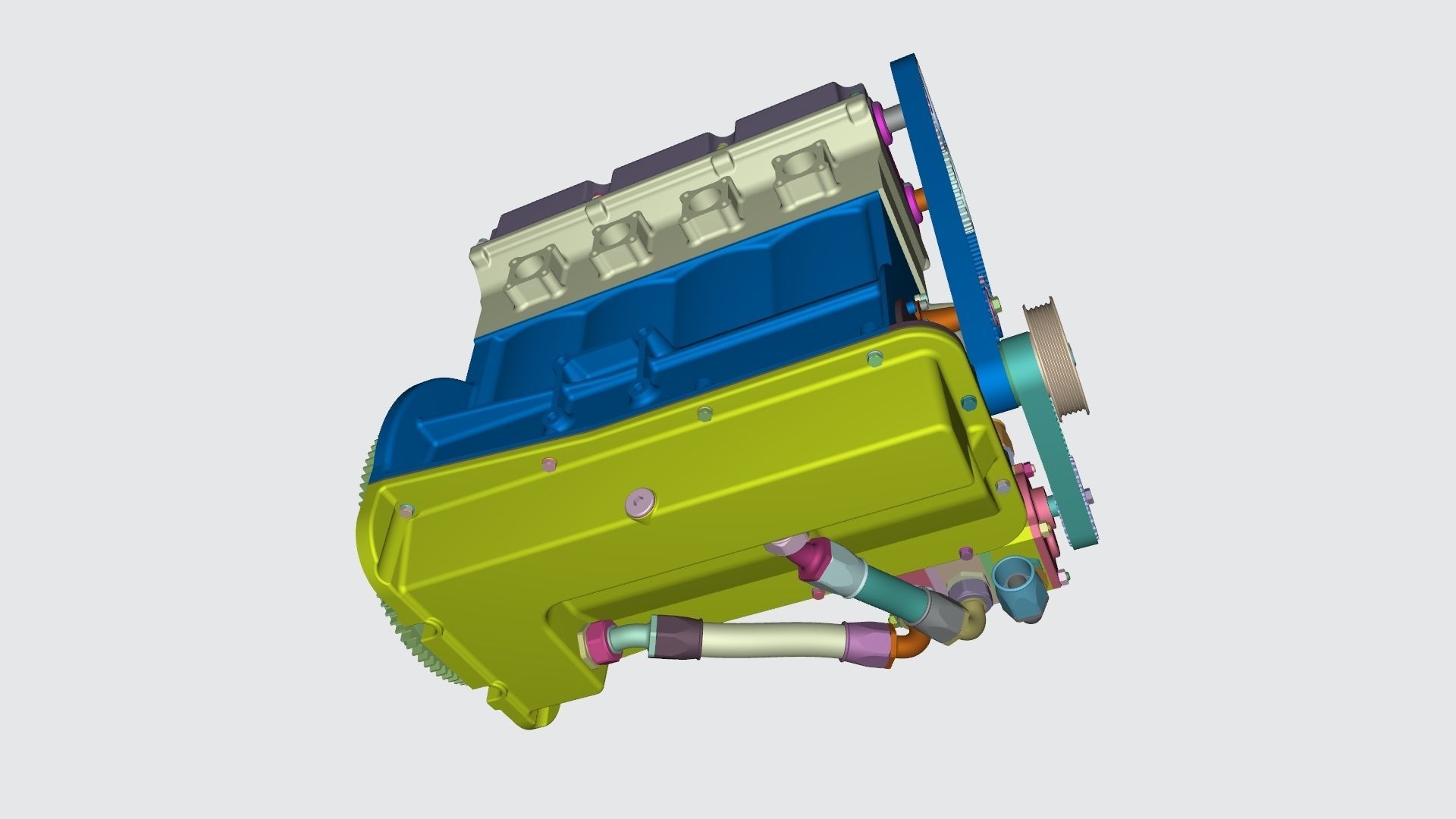 Race Engine 2000 3D model_24