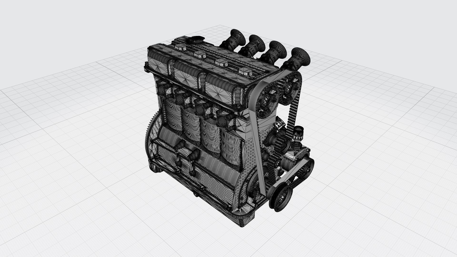 Race Engine 2000 3D model_30