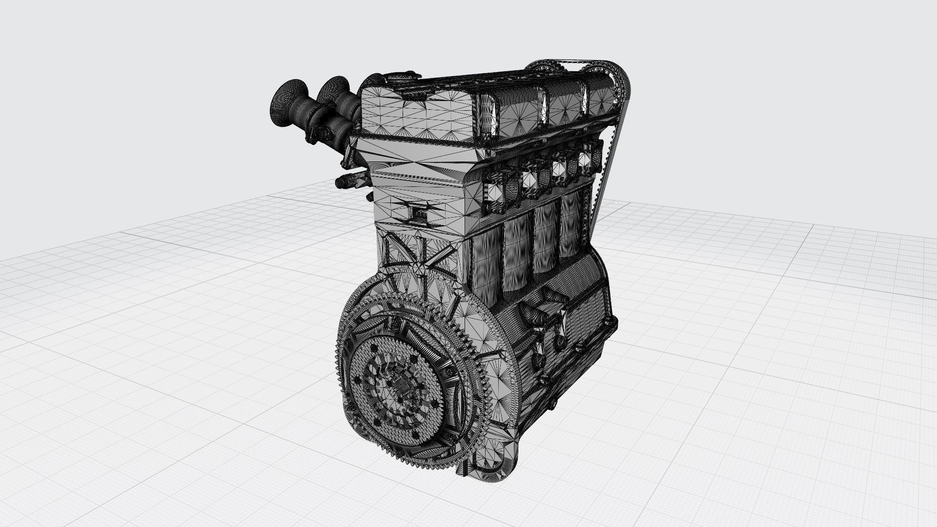 Race Engine 2000 3D model_28