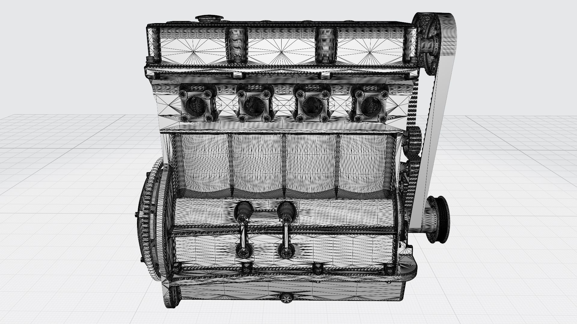 Race Engine 2000 3D model_29