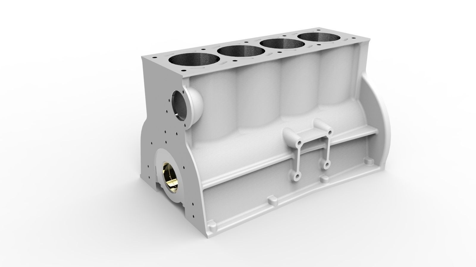 Race Engine 2000 3D model_5