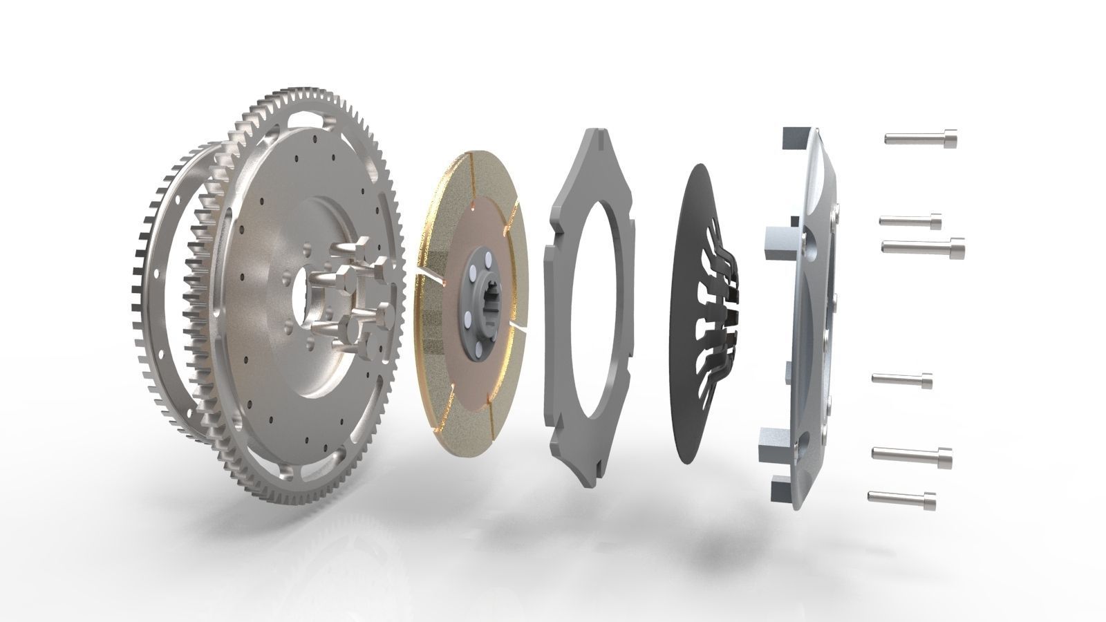 Race Engine 2000 3D model_9