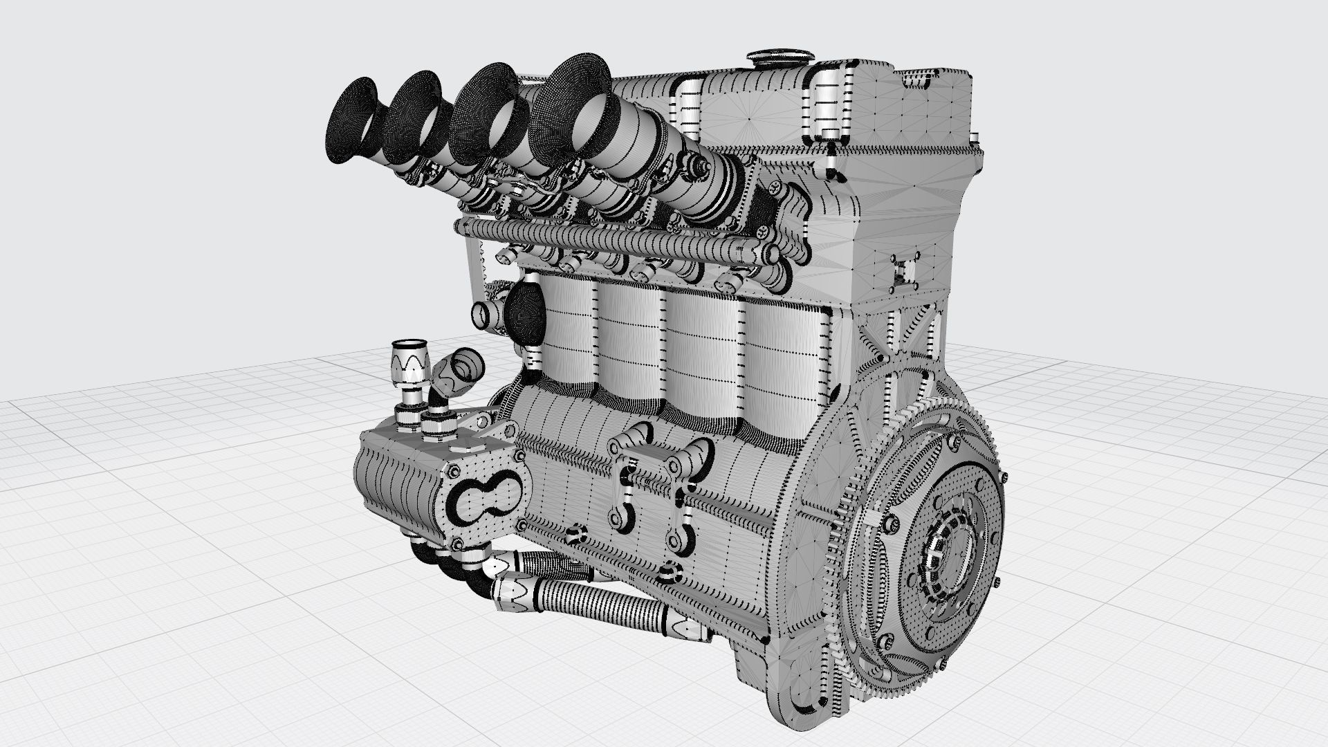 Race Engine 2000 3D model_33