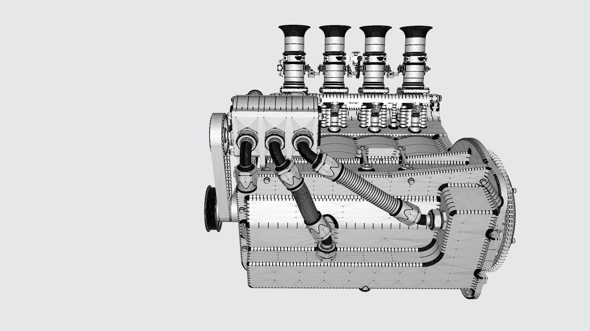 Race Engine 2000 3D model_35