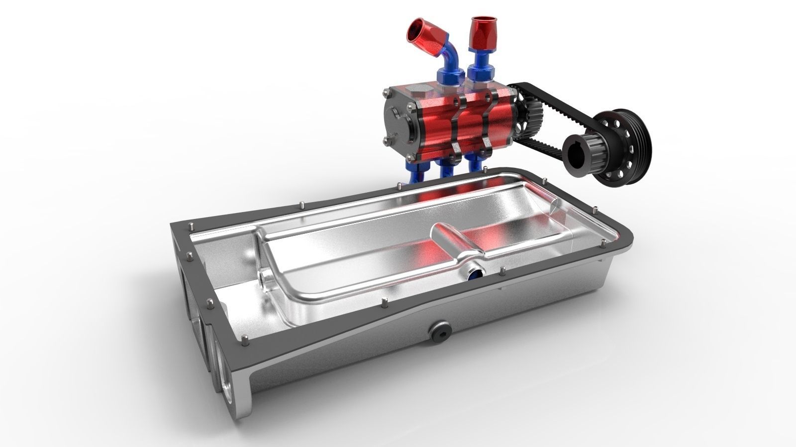 Race Engine 2000 3D model_10