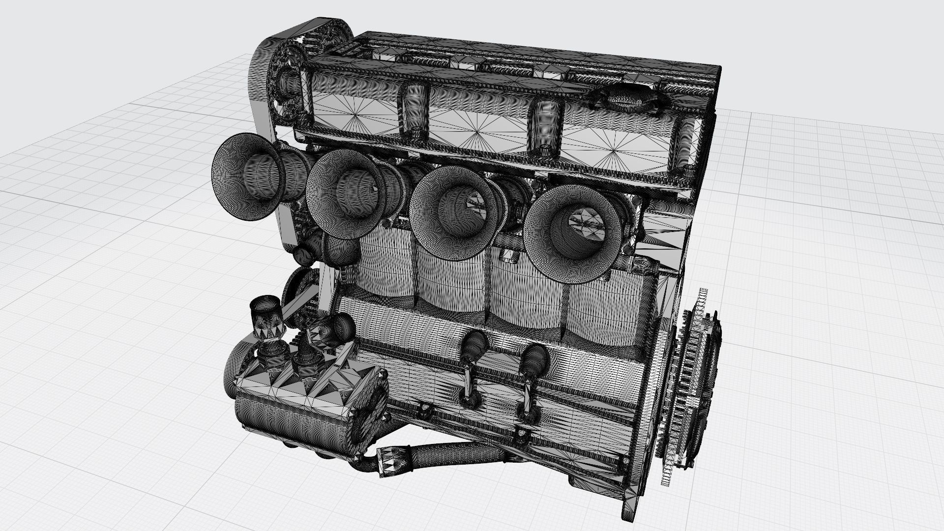 Race Engine 2000 3D model_26