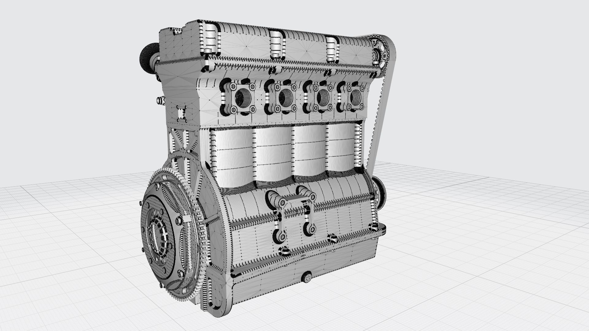 Race Engine 2000 3D model_34