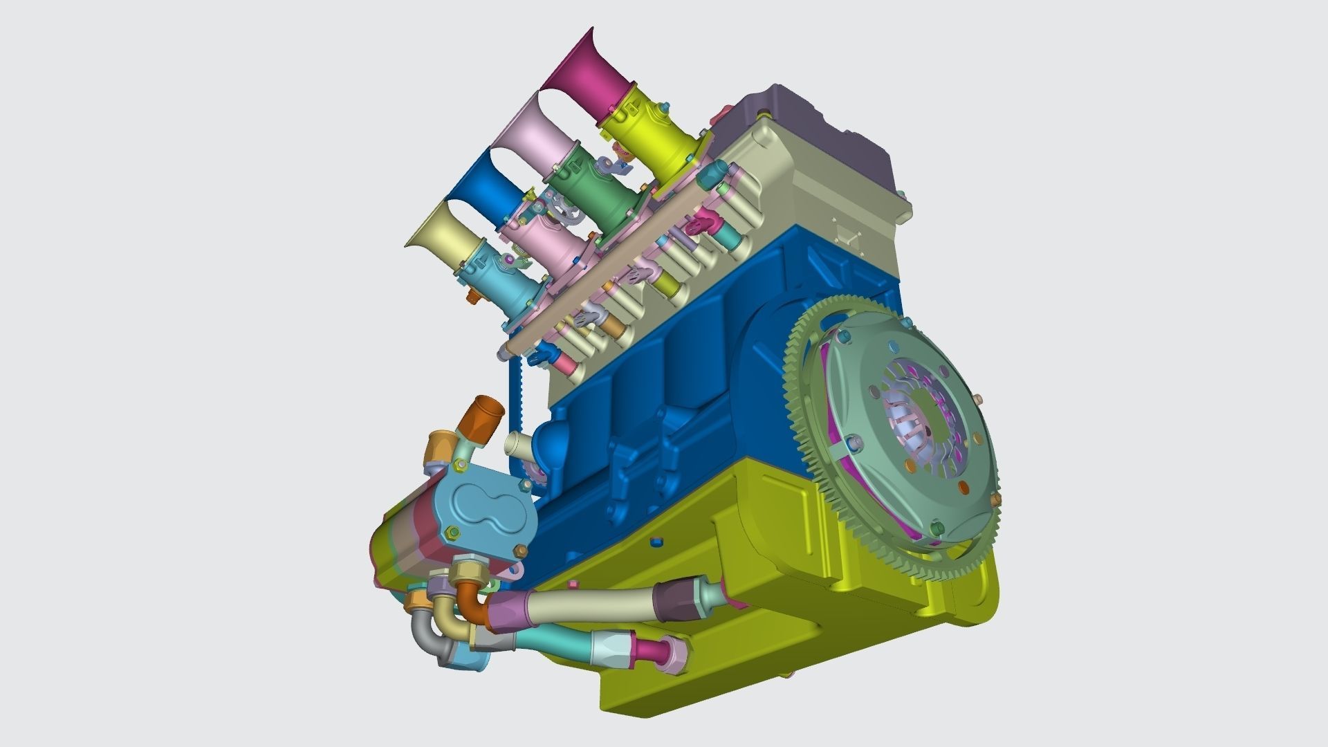 Race Engine 2000 3D model_21