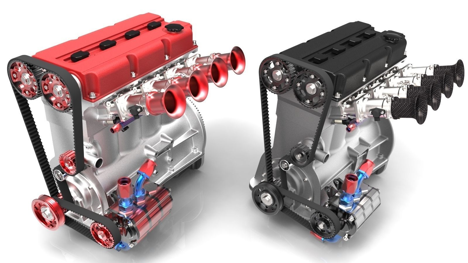 Race Engine 2000 3D model_2