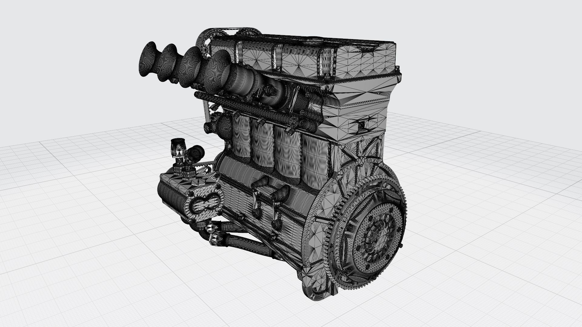 Race Engine 2000 3D model_27