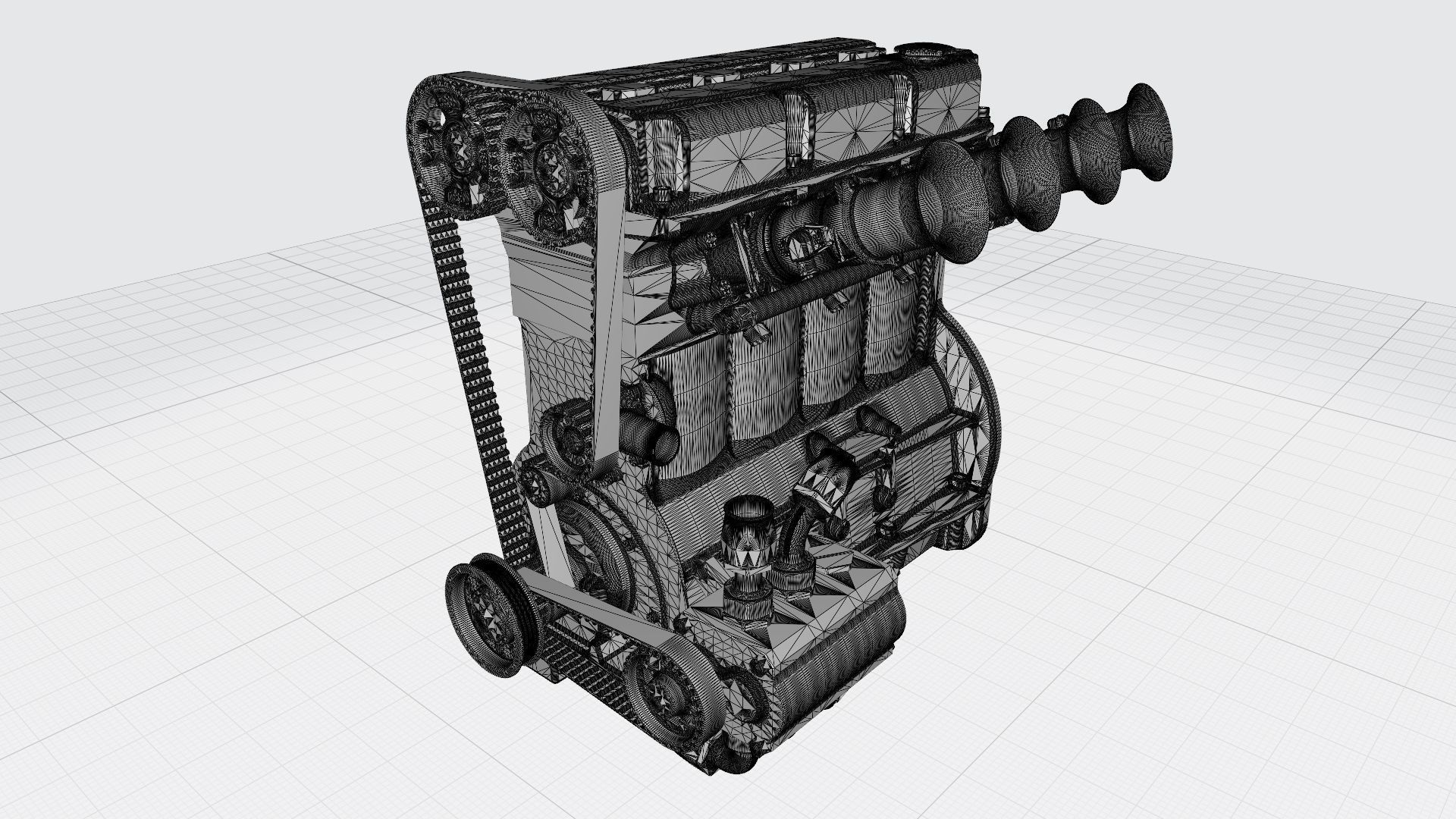Race Engine 2000 3D model_25