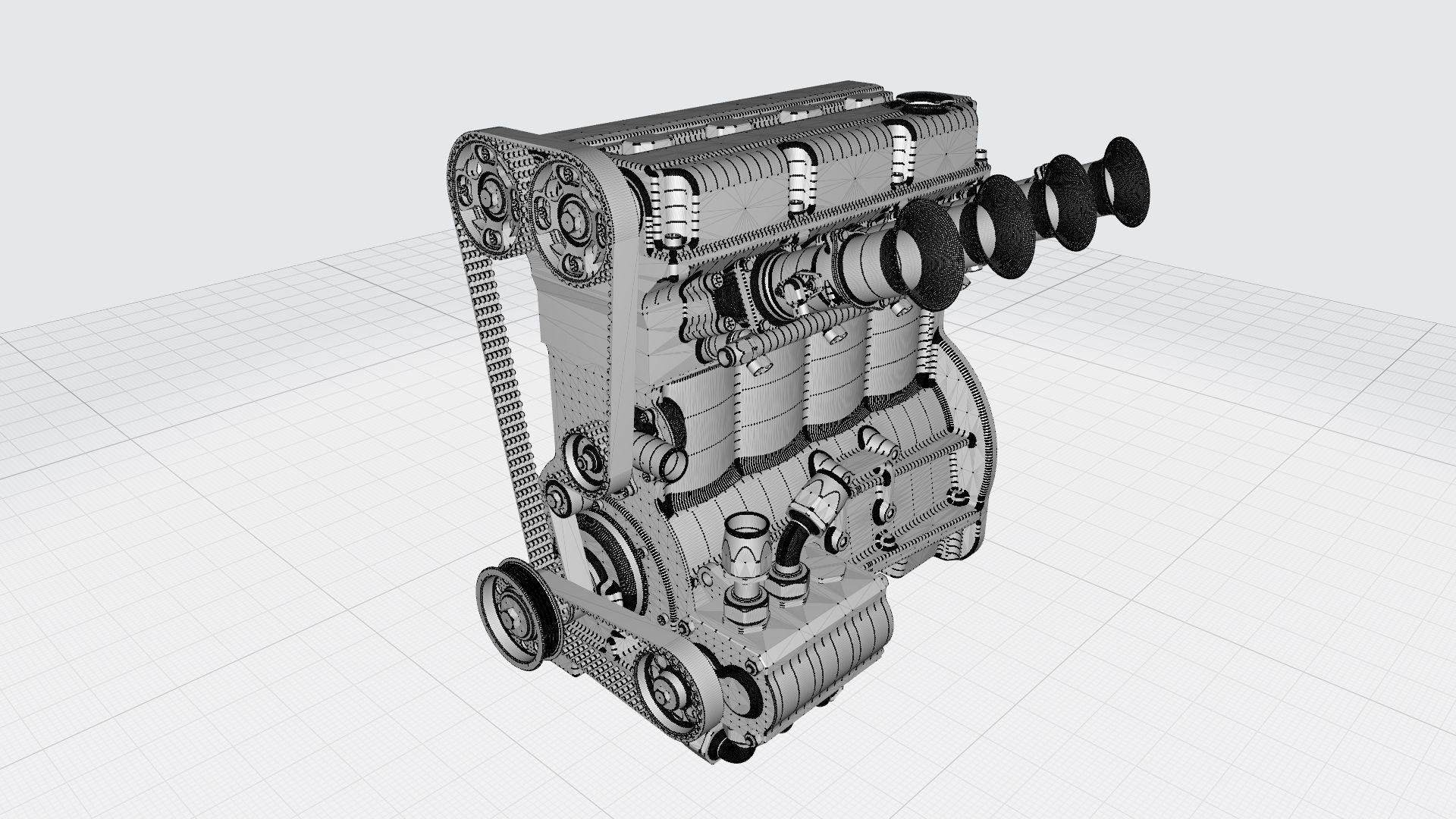 Race Engine 2000 3D model_32