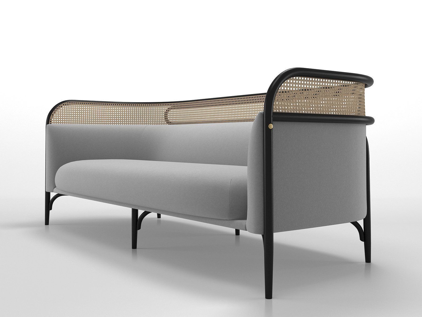 Targa Sofa 200 3D model_2