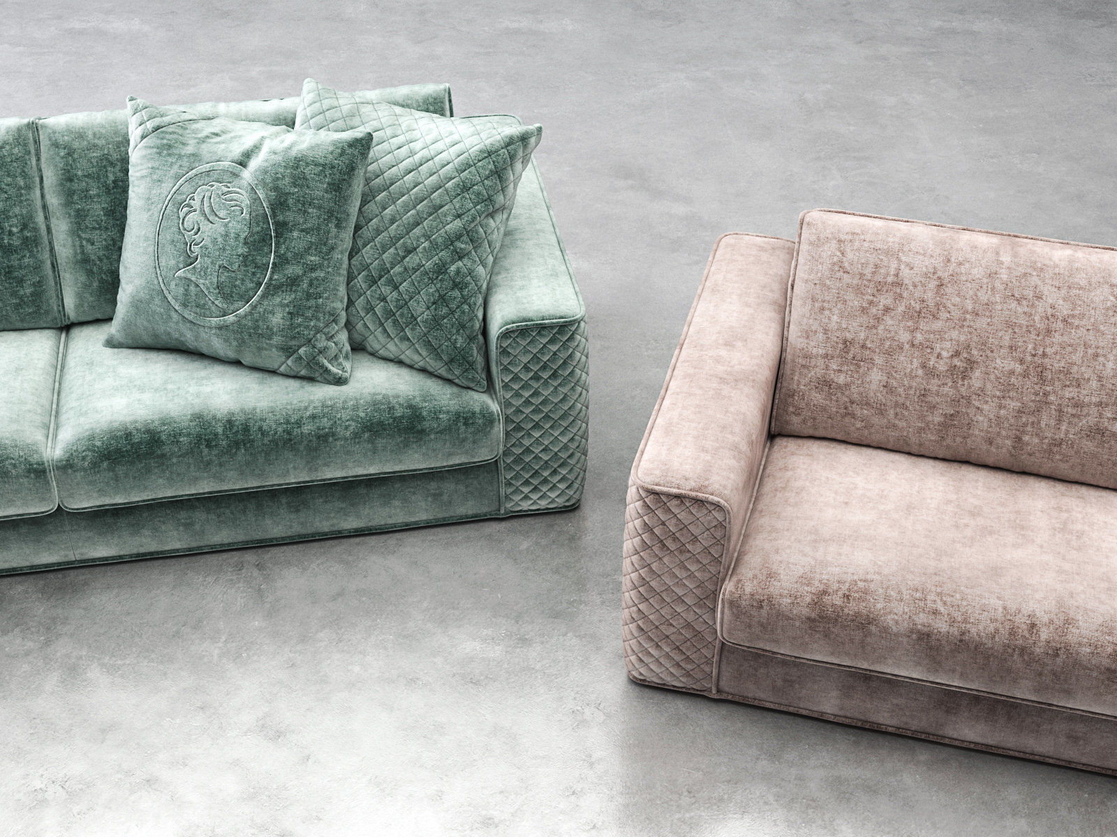Espada Sofa 252 3D model_1