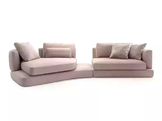 Arabesque Sofa Compo 6 3D model