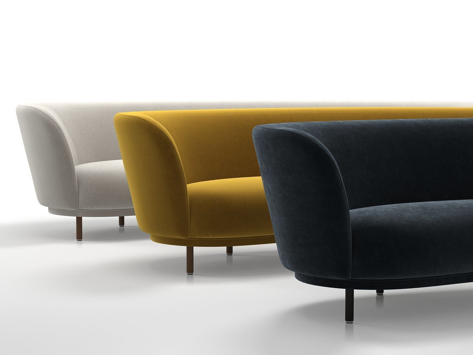 Dandy 4 Seater Sofa 3D model_5