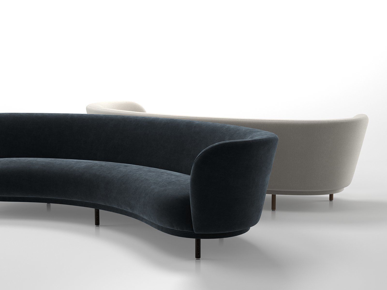 Dandy 4 Seater Sofa 3D model_4