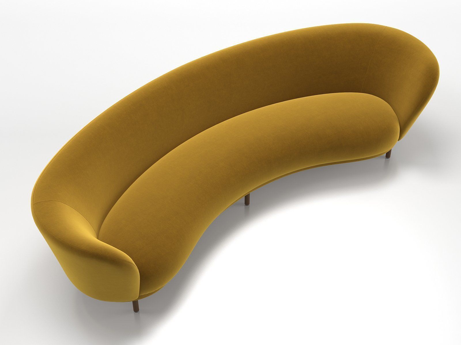 Dandy 4 Seater Sofa 3D model_2
