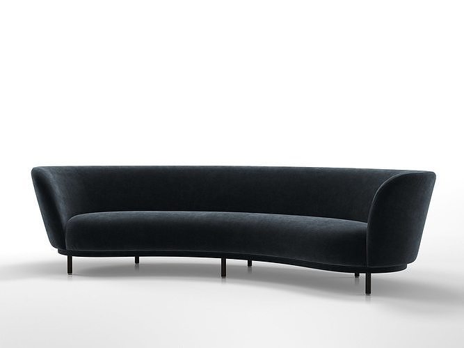 Dandy 4 Seater Sofa 3D model