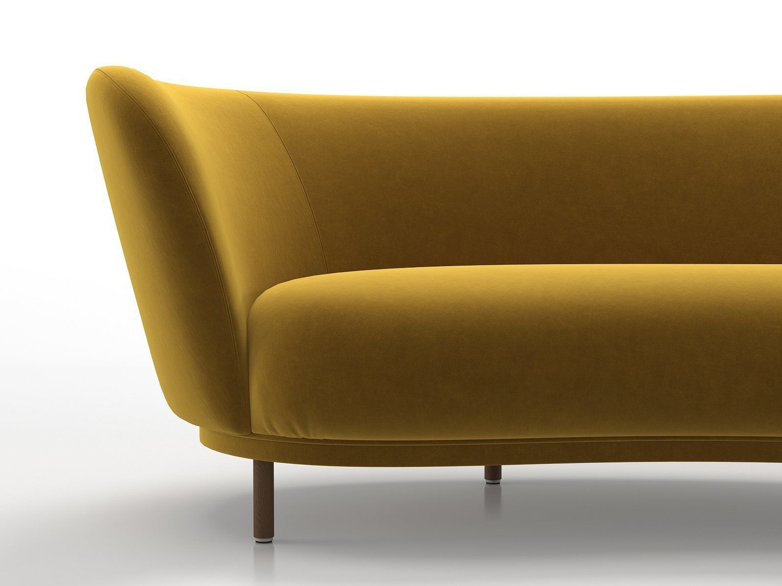 Dandy 4 Seater Sofa 3D model_6