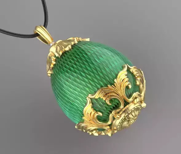 Easter egg Faberge 3D print model