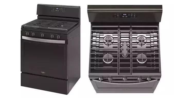 Whirlpool Gas Range WFG525S0HV 3D model