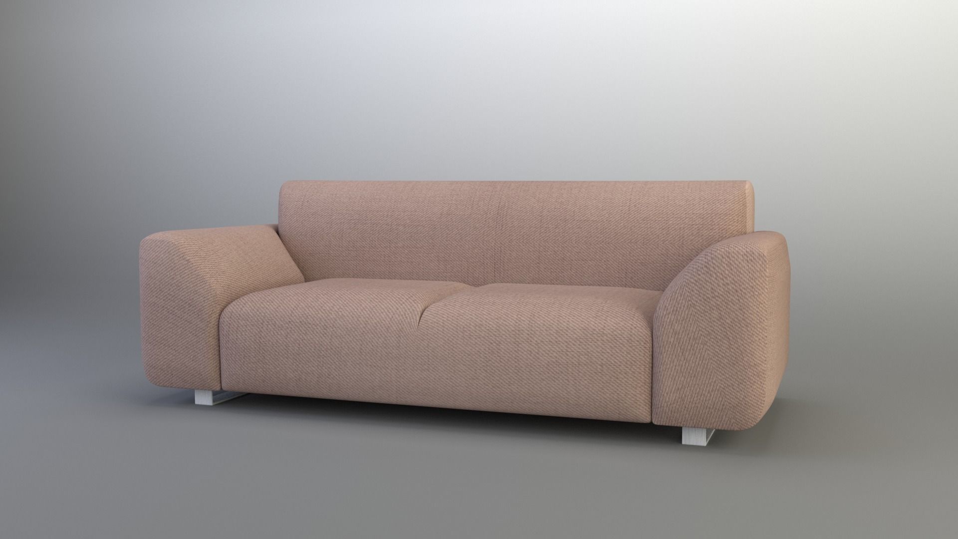 Sofa Model No 02 3D model_1