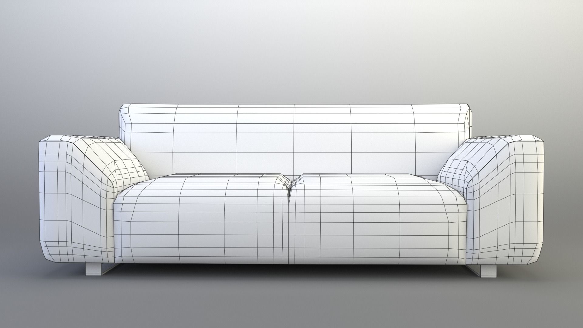 Sofa Model No 02 3D model_5