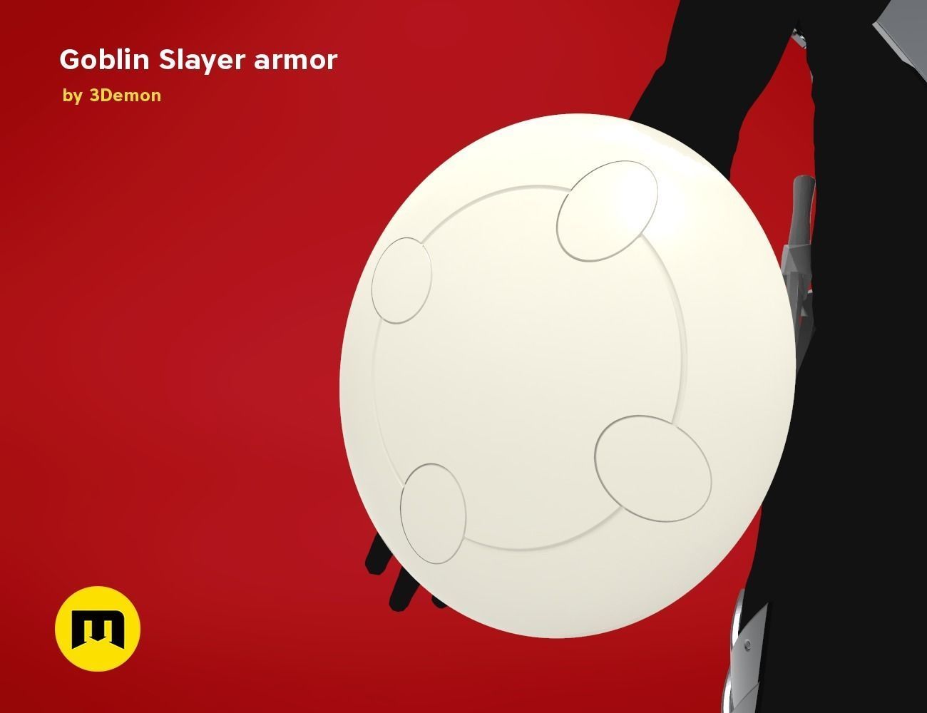 Goblin Slayer Armor and Weapons 3D print model_9