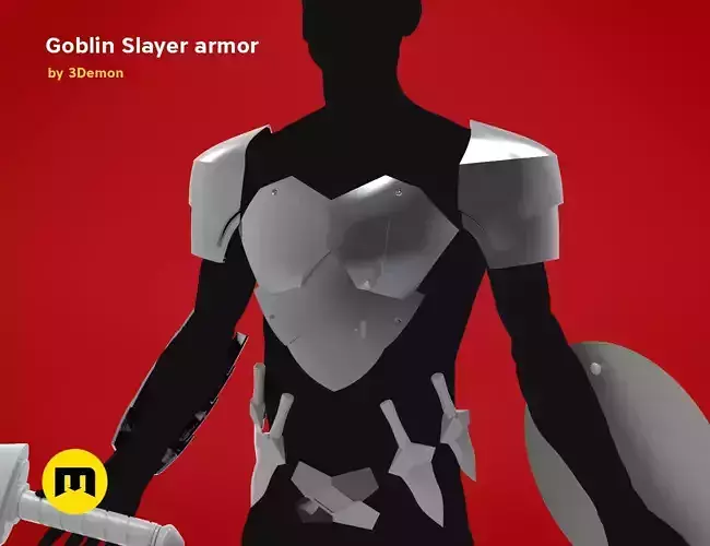 Goblin Slayer Armor and Weapons 3D print model