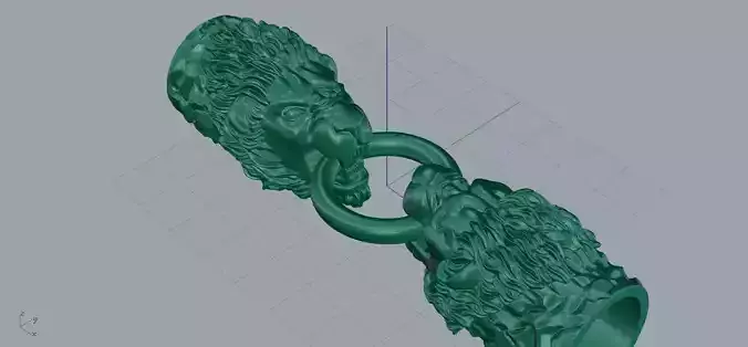 lion bracelet and necklace