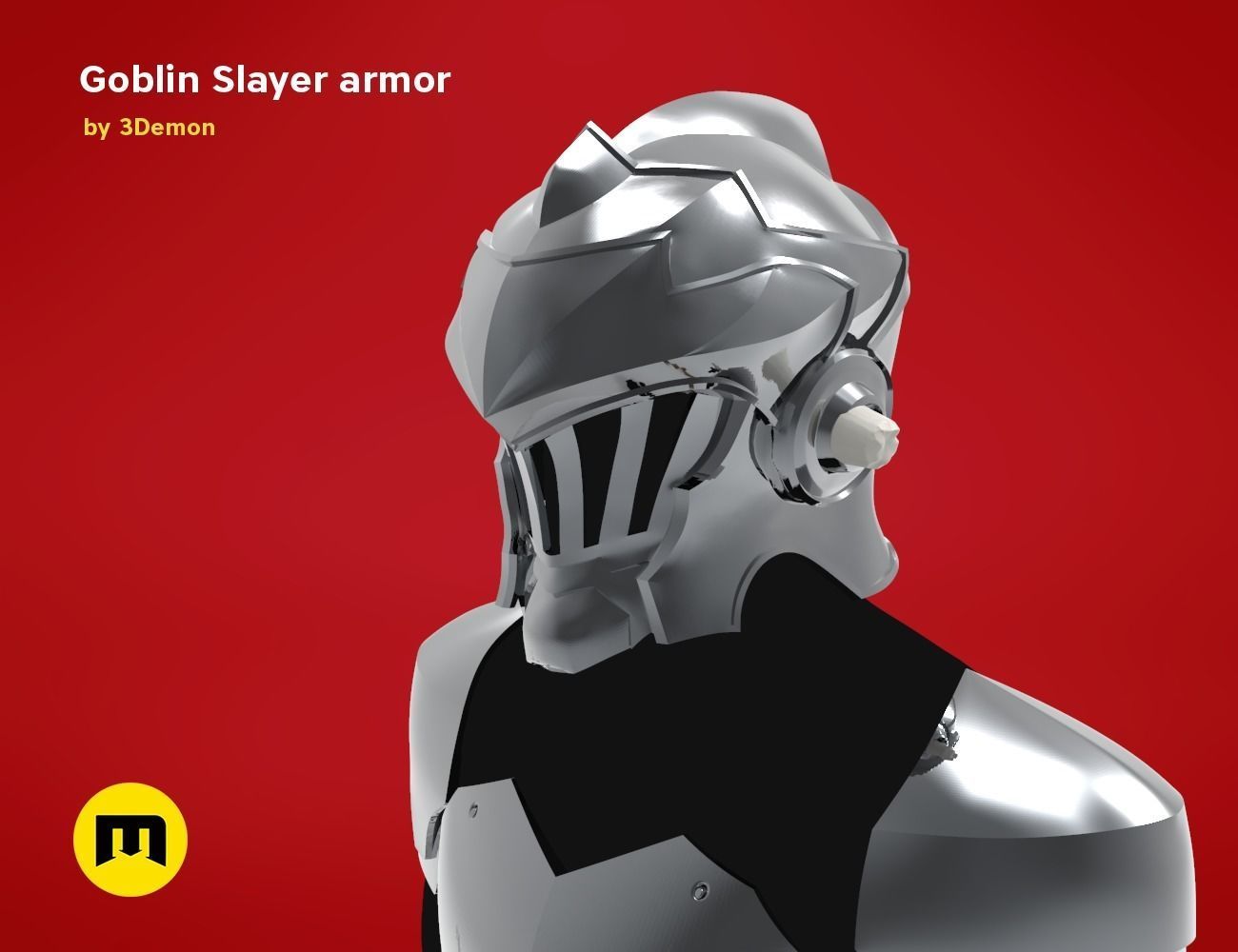 Goblin Slayer Armor Weapons and Helmet 3D Model Collection_10