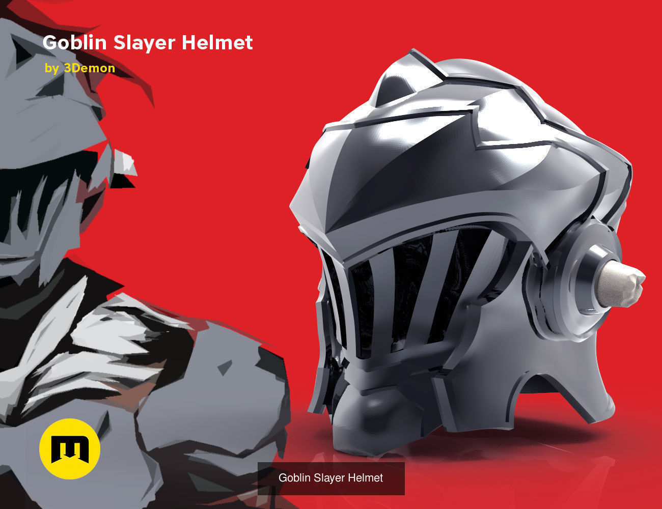 Goblin Slayer Armor Weapons and Helmet 3D Model Collection_2