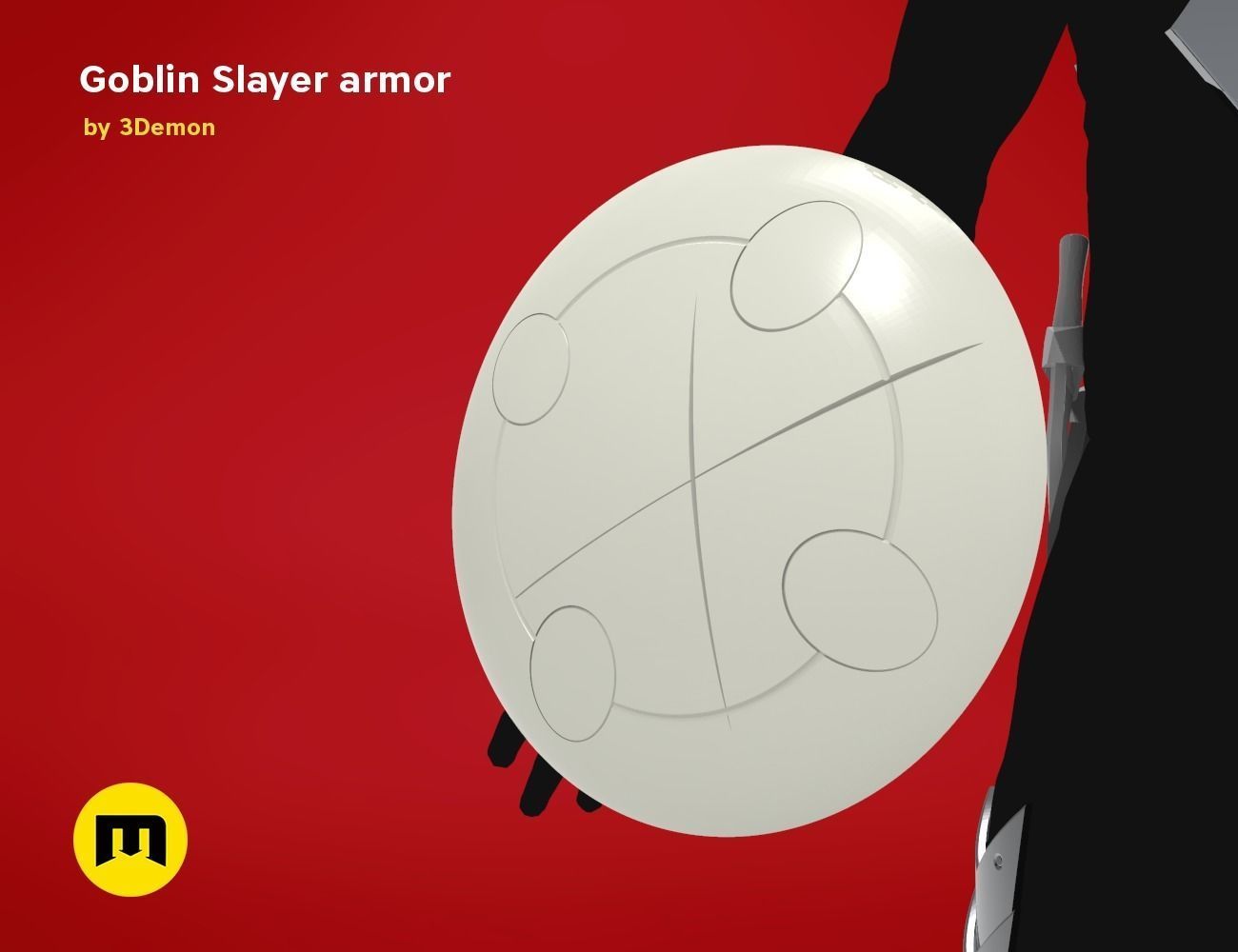 Goblin Slayer Armor Weapons and Helmet 3D Model Collection_8