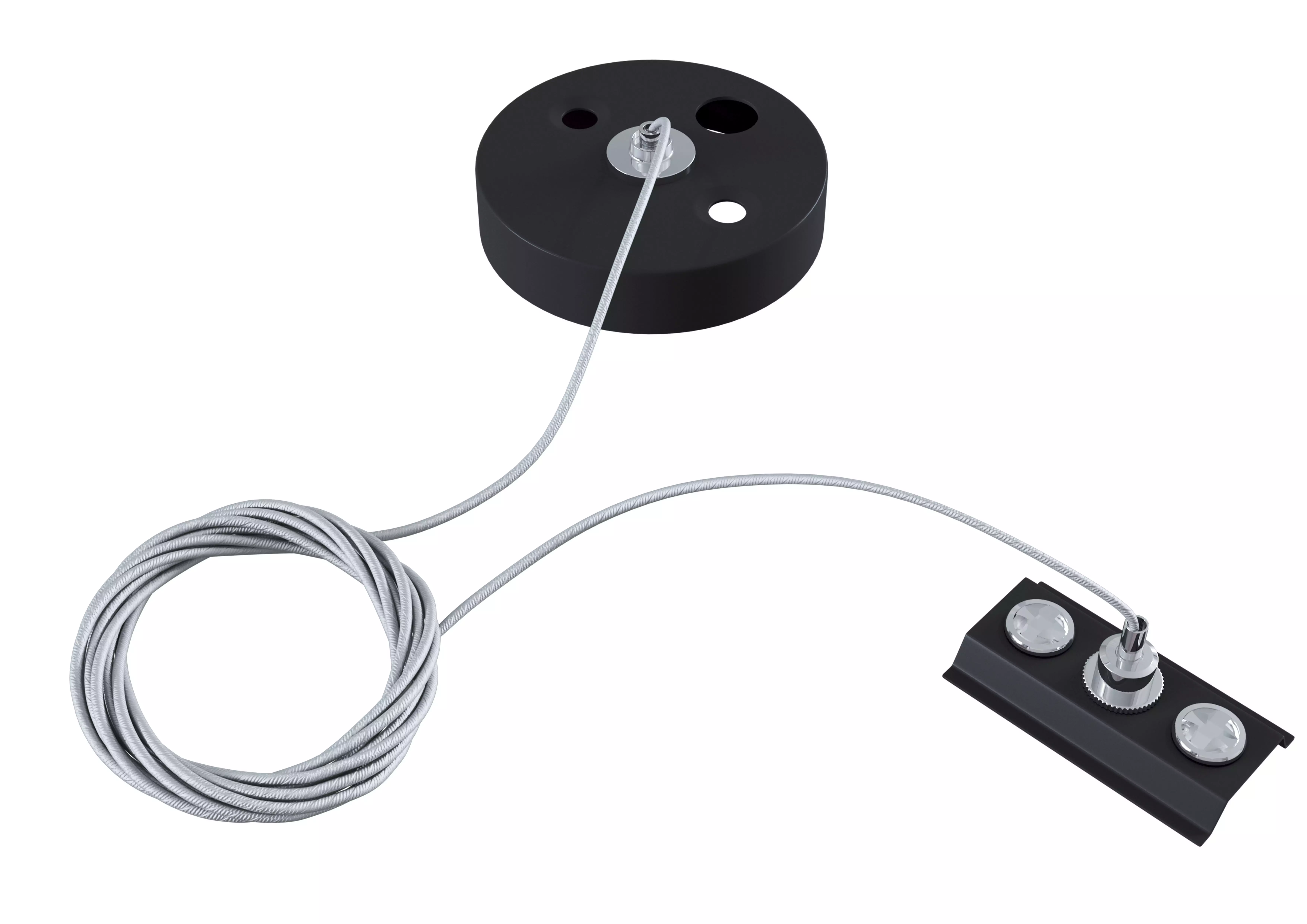 Track Lighting Accessory Track TRA001CW-11B Maytoni Technical Free 3D model