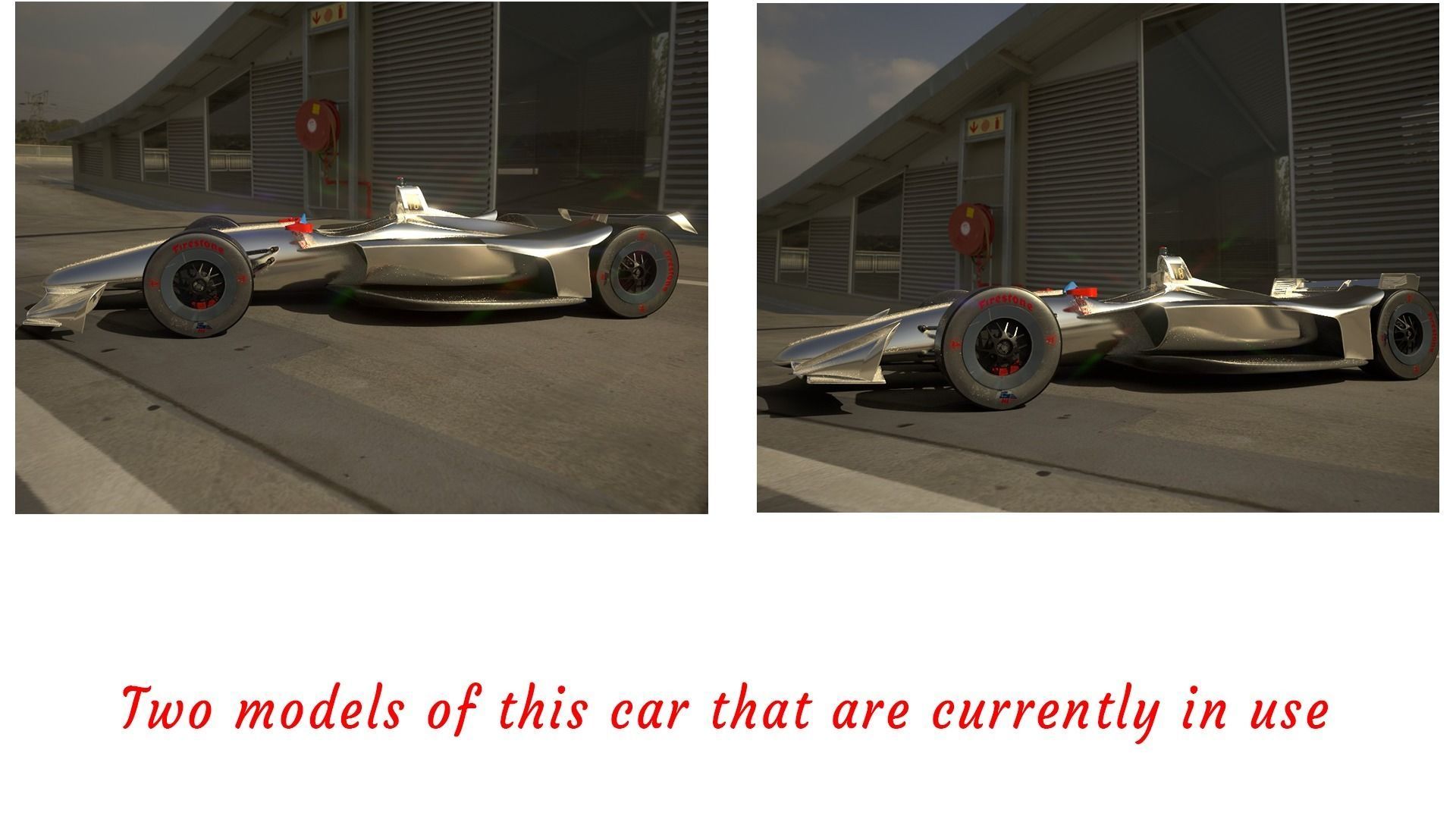 INDYCAR with driver Free low-poly 3D model_4