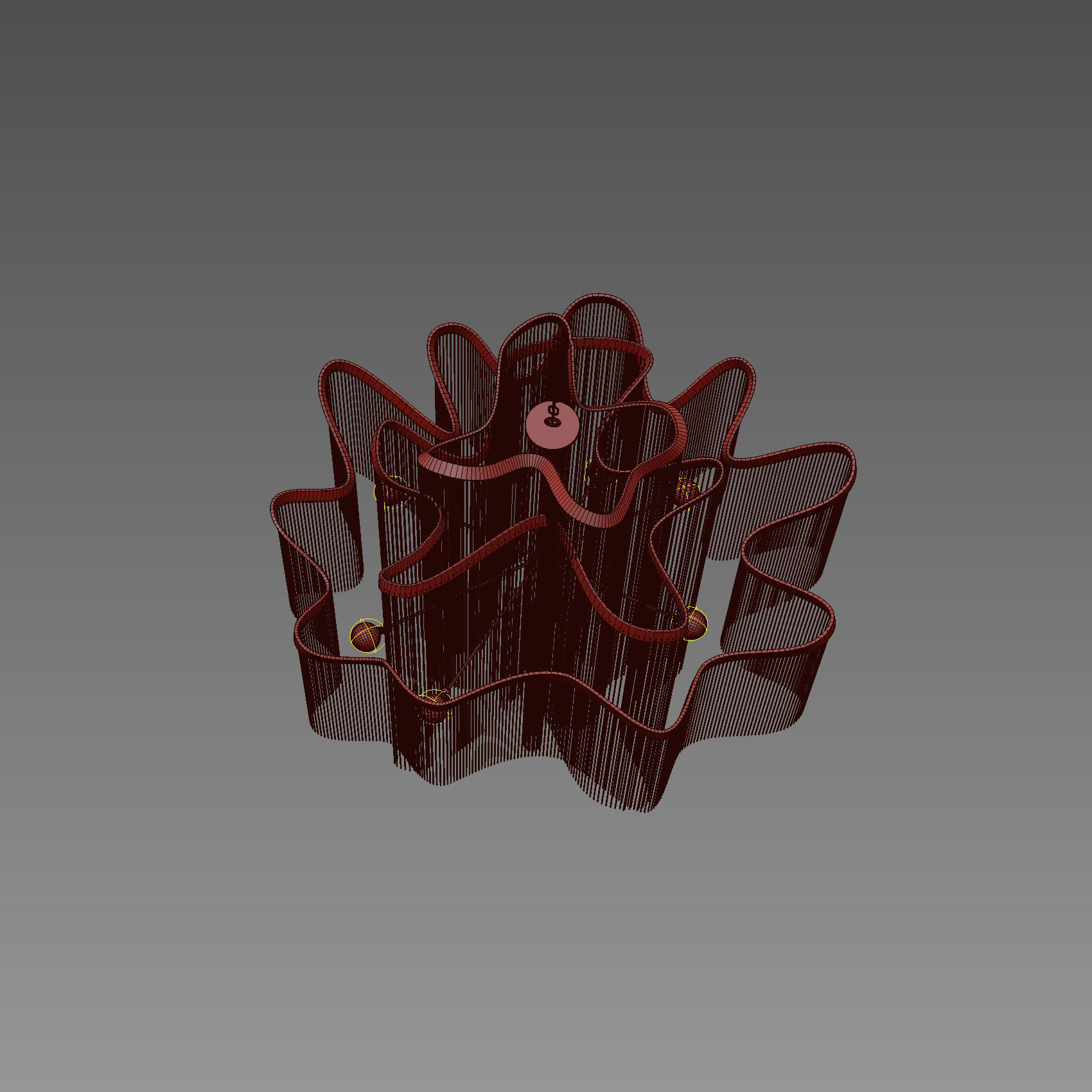 Terzani Atlantis Chandelier 3D model_14