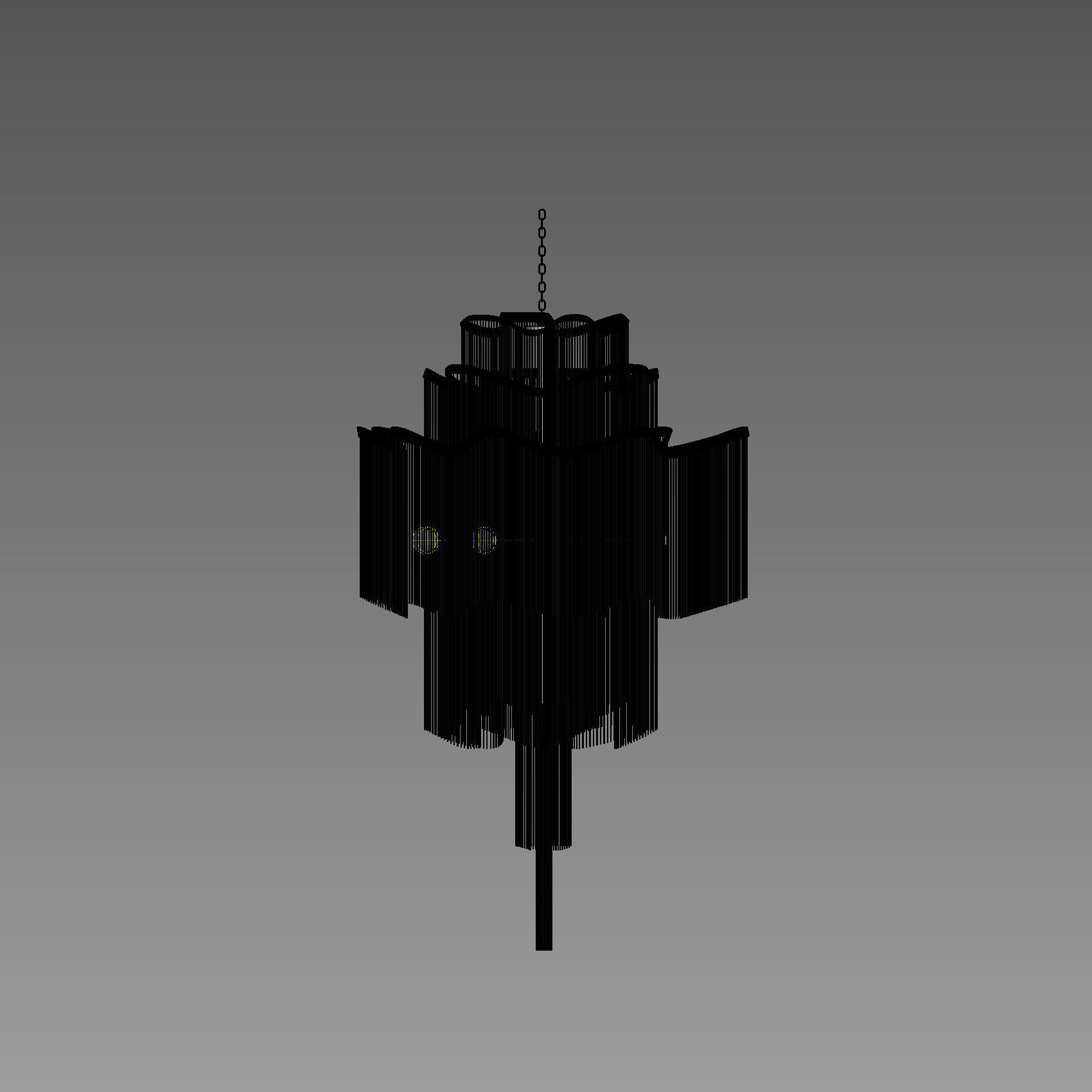 Terzani Atlantis Chandelier 3D model_11