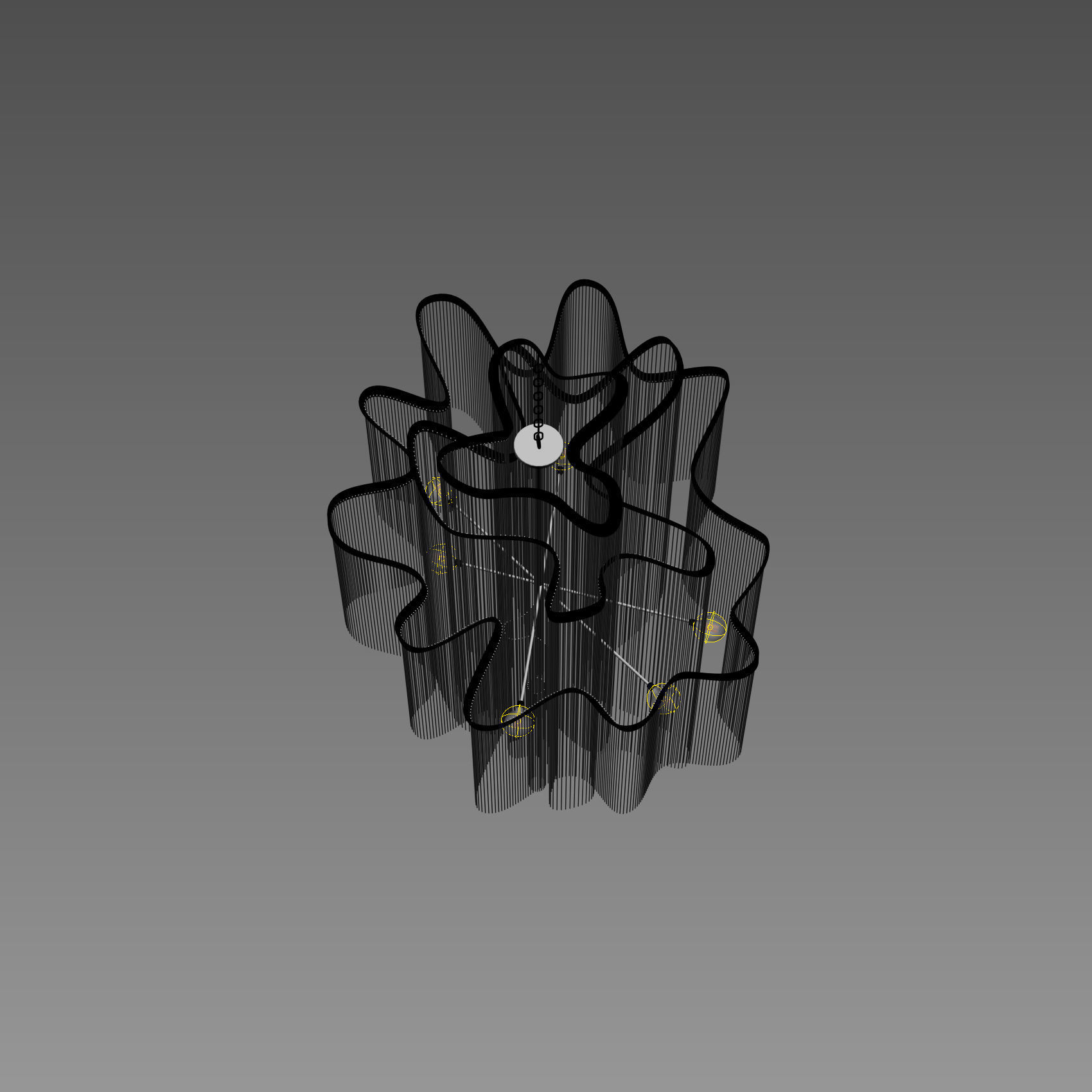 Terzani Atlantis Chandelier 3D model_15