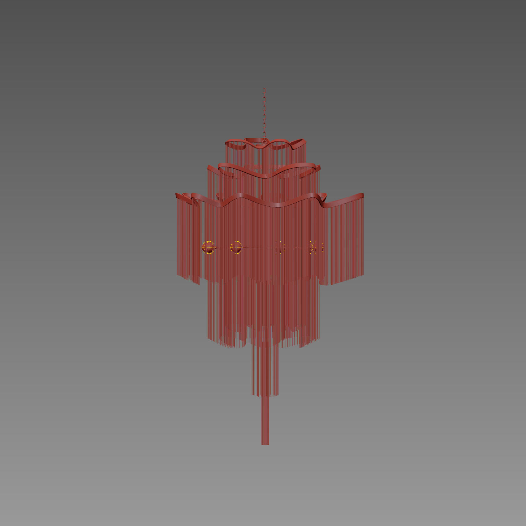 Terzani Atlantis Chandelier 3D model_2