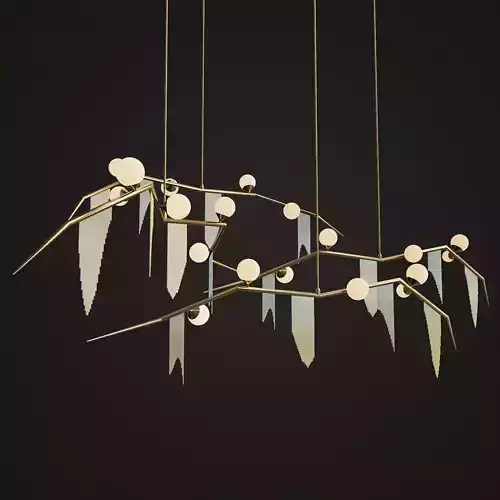 Cherry Bomb Fringe Chandelier