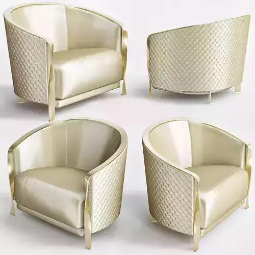 Armchair Rugiano Furniture Nella Vetrina 3D model