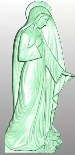 Madonna statue of virgin mary