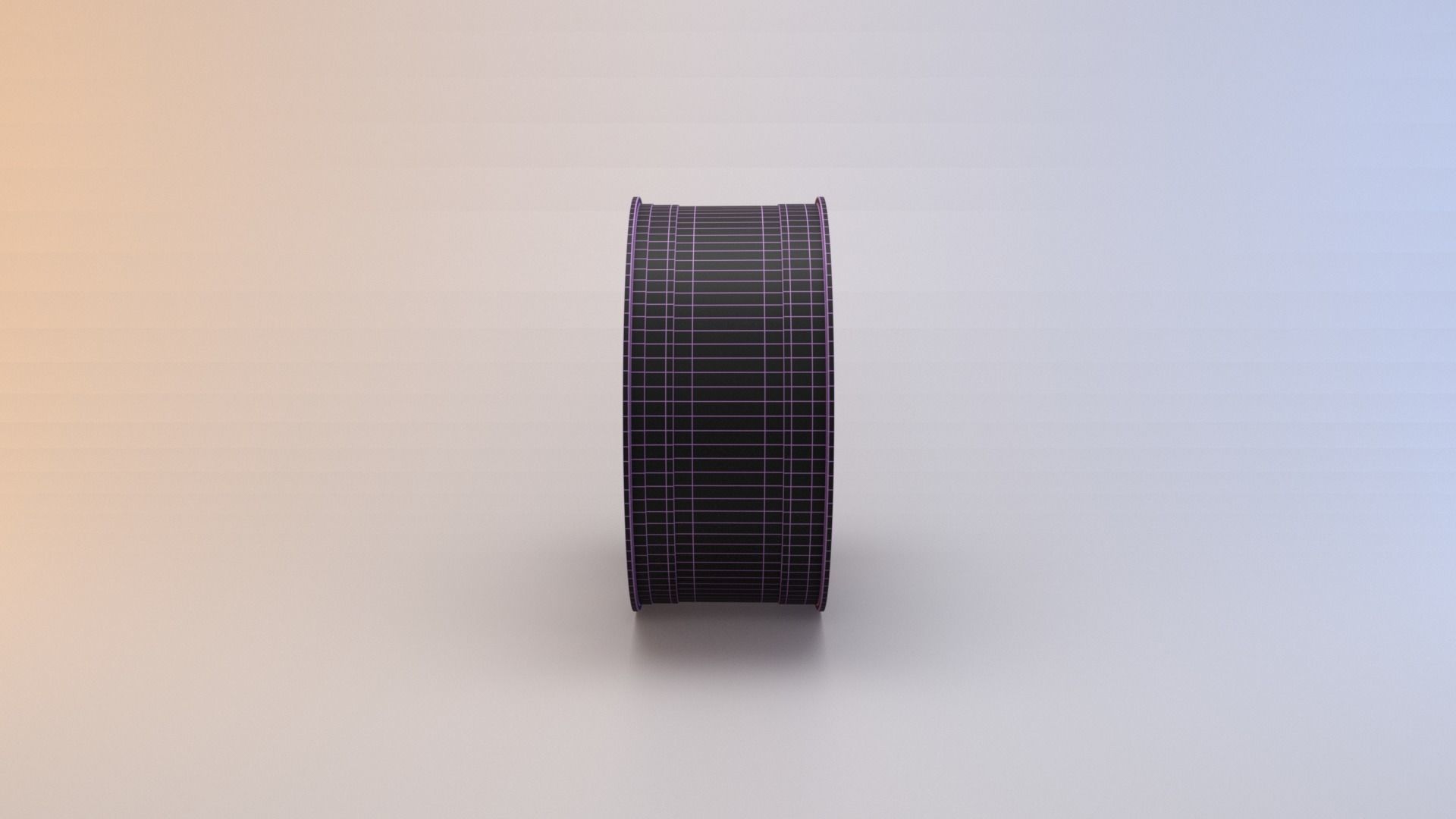 6 Spoke Rim Low-poly 3D model_17