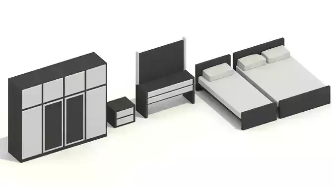 Modern room assets